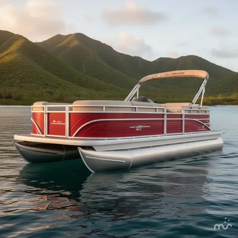 The Image of Sun Tracker Party Barge 20 DLX 2025 - 0