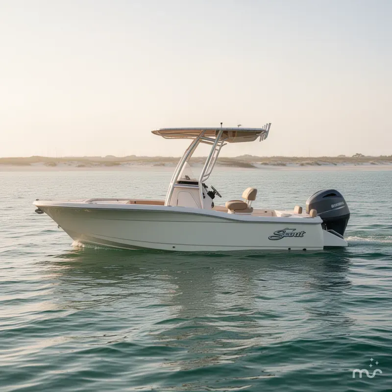 Slide: The Image of Scout 195 Sportfish 2022 - 2
