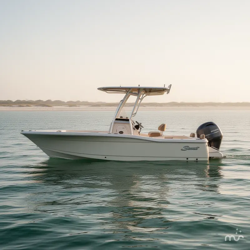 Slide: The Image of Scout 195 Sportfish 2022 - 2