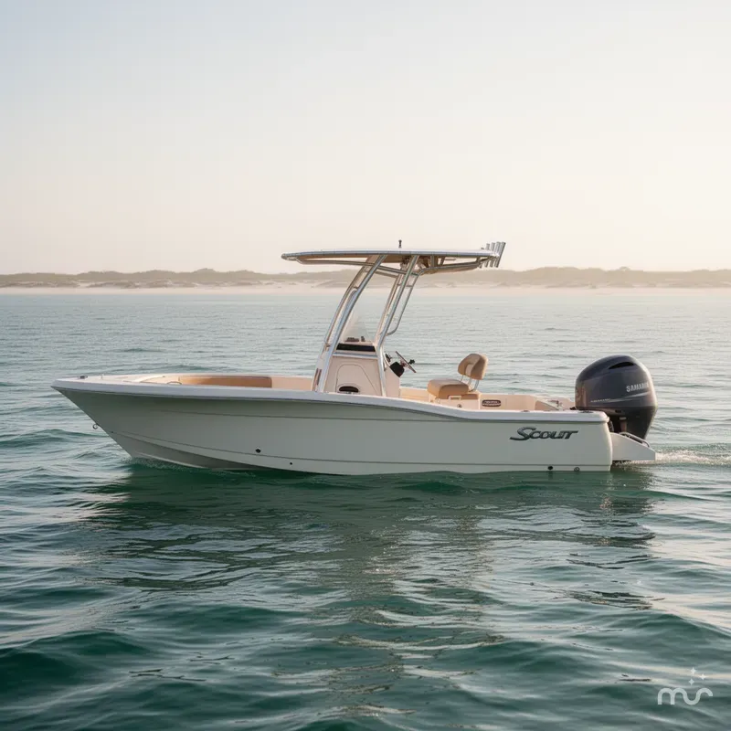 Slide: The Image of Scout 195 Sportfish 2022 - 2