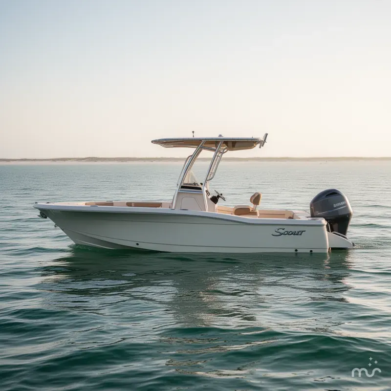 Slide: The Image of Scout 195 Sportfish 2022 - 2