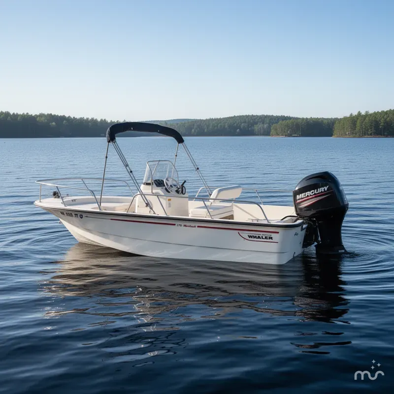 Slide: The Image of Boston Whaler 170 Montauk 2013 - 4