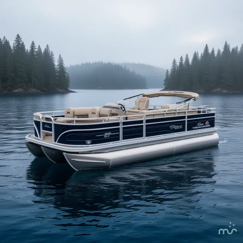 The Image of Sun Tracker Fishin' Barge 20 DLX 2025 - 0