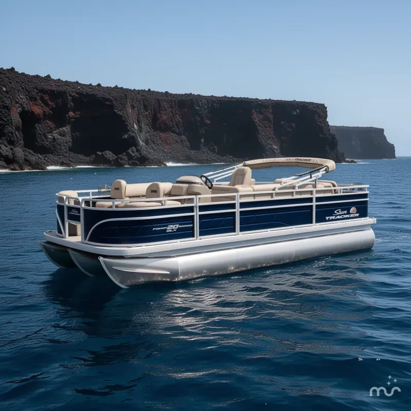 The Image of Sun Tracker Fishin' Barge 20 DLX 2025 - 0