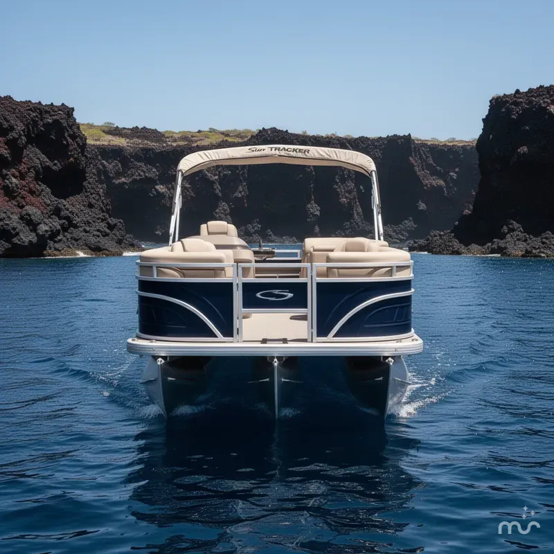 Slide: The Image of Sun Tracker Fishin' Barge 20 DLX 2025 - 1
