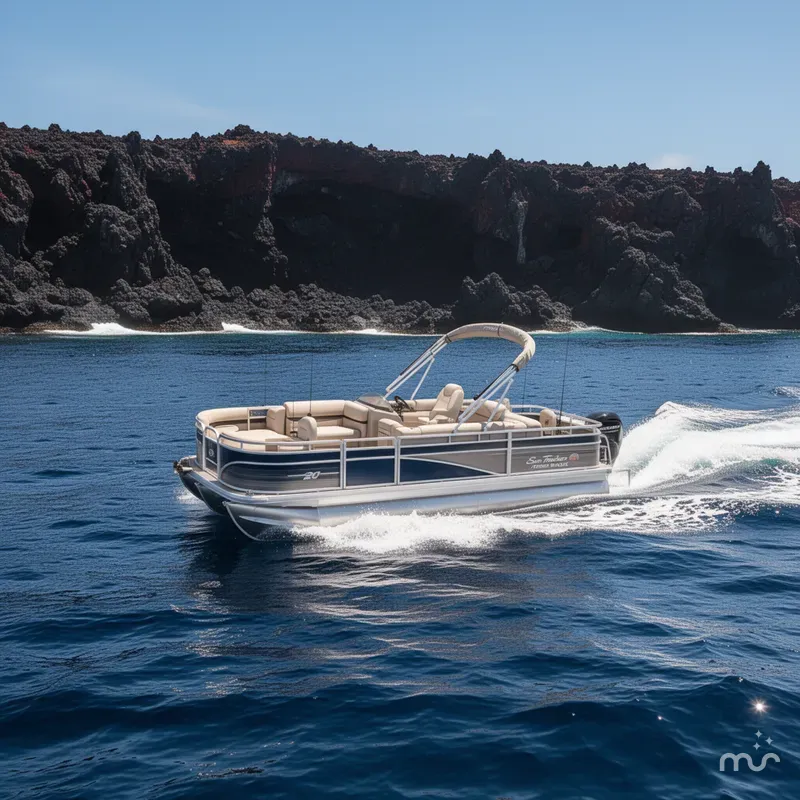 Slide: The Image of Sun Tracker Fishin' Barge 20 DLX 2025 - 4