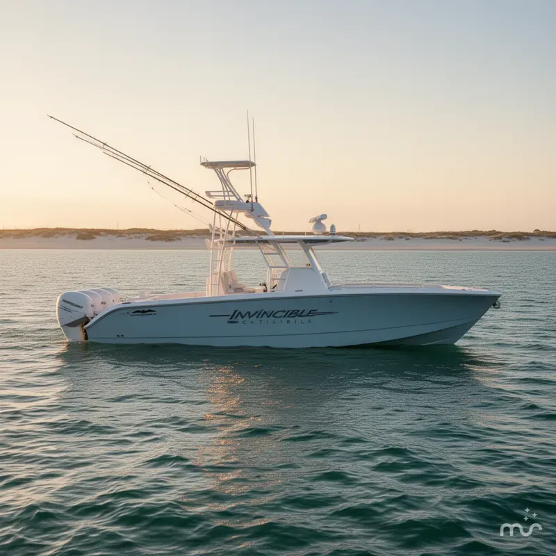 Slide: The Image of Invincible 37 Catamaran 2023 - 4