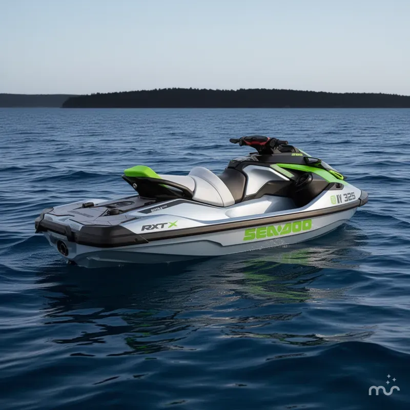 Slide: The Image of Sea-Doo RXT-X 325 Ice Metal/MantaGreen 2024 - 0