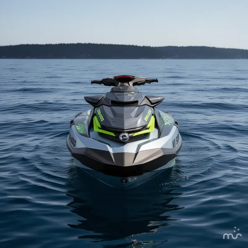 Slide: The Image of Sea-Doo RXT-X 325 Ice Metal/MantaGreen 2024 - 1