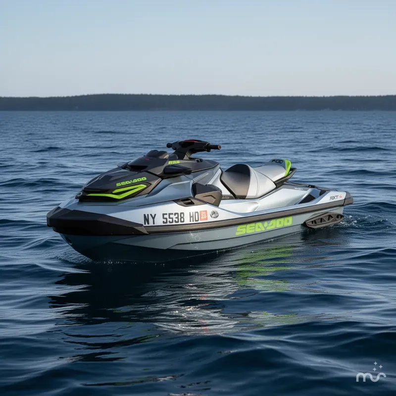 Slide: The Image of Sea-Doo RXT-X 325 Ice Metal/MantaGreen 2024 - 2