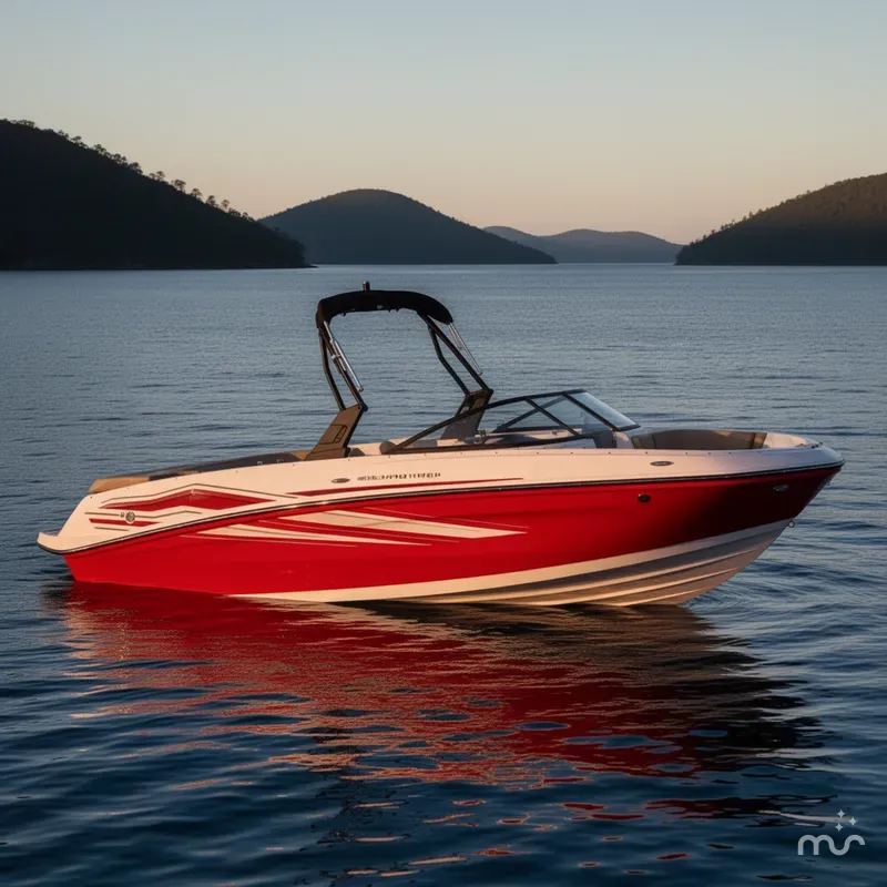 Slide: The Image of Bayliner VR6 Bowrider OB 2025 - 2