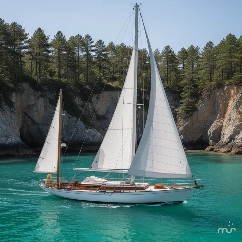 Slide: The Image of Aage Nielsen 50' Yawl 1956 - 2