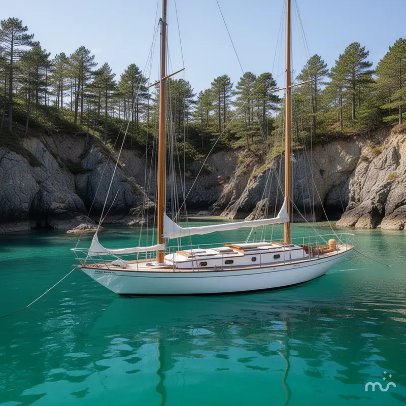 Slide: The Image of Aage Nielsen 50' Yawl 1956 - 4