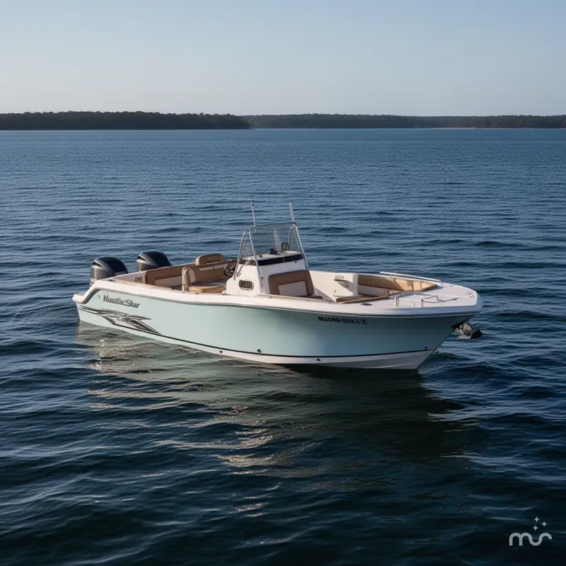 Slide: The Image of NauticStar 243 DC Deck 2025 - 1