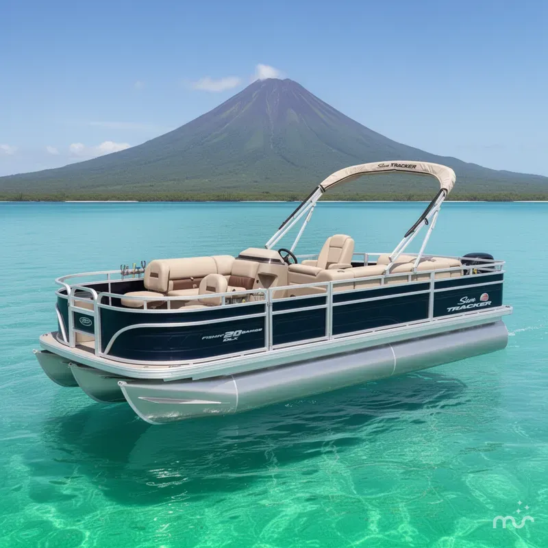 The Image of Sun Tracker Fishin' Barge 20 DLX 2025 - 0