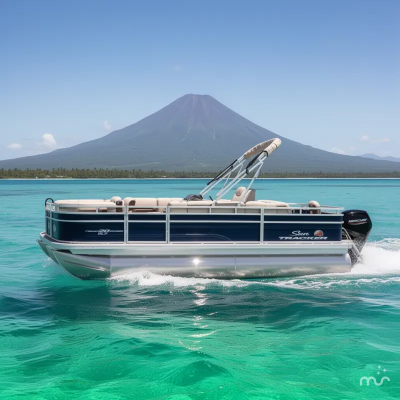 Slide: The Image of Sun Tracker Fishin' Barge 20 DLX 2025 - 4