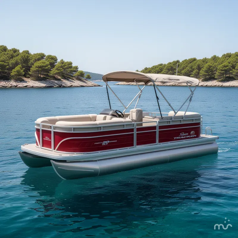 The Image of Sun Tracker Party Barge 20 DLX 2025 - 0
