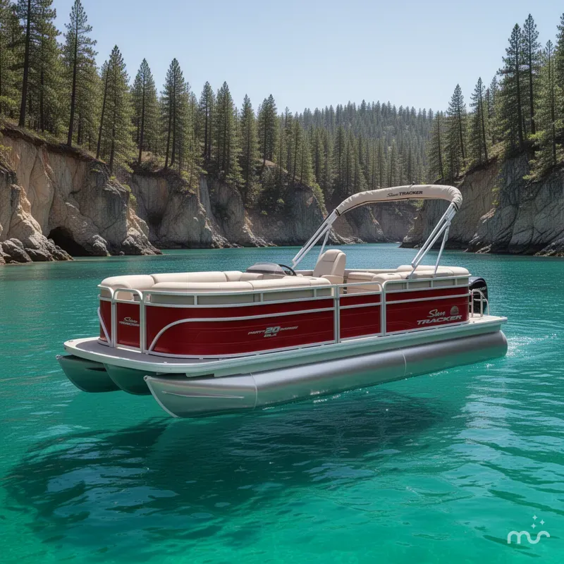 The Image of Sun Tracker Party Barge 20 DLX 2025 - 0