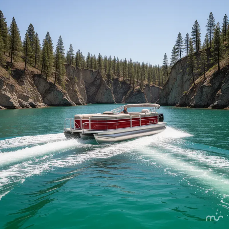 Slide: The Image of Sun Tracker Party Barge 20 DLX 2025 - 4