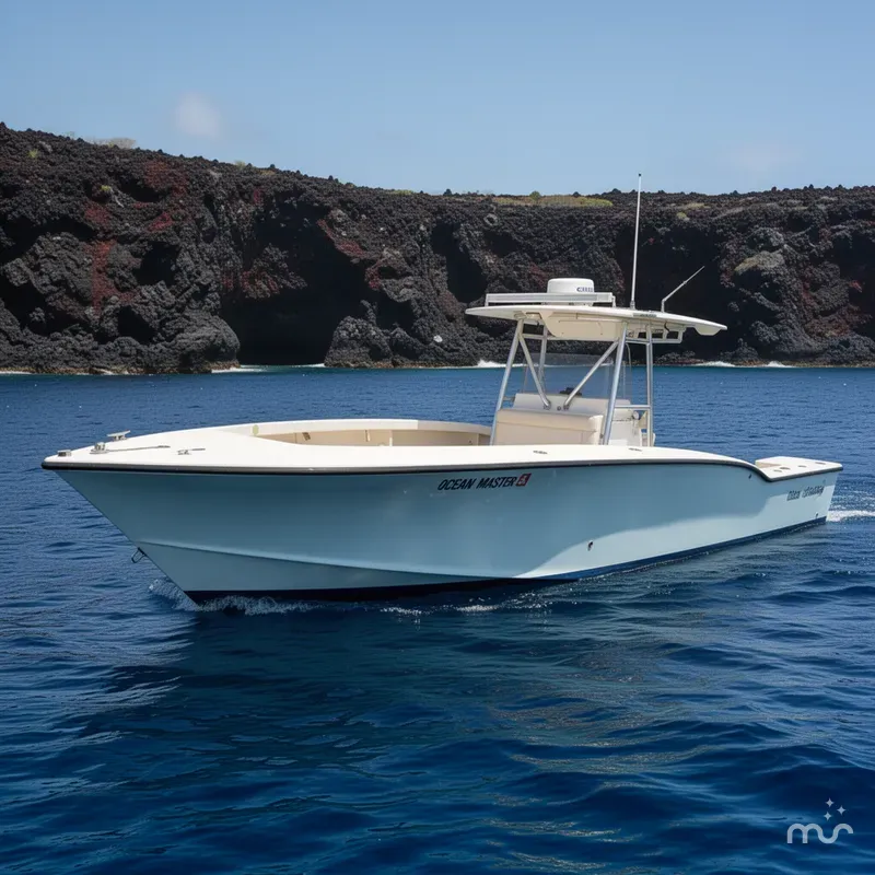 Slide: The Image of Ocean Master 31 Center Console 1984 - 2