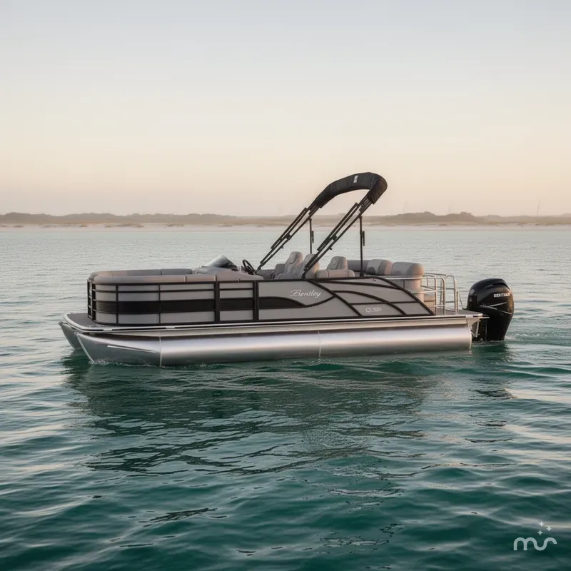 Slide: The Image of Bentley Pontoons Legacy QSB 2025 - 0