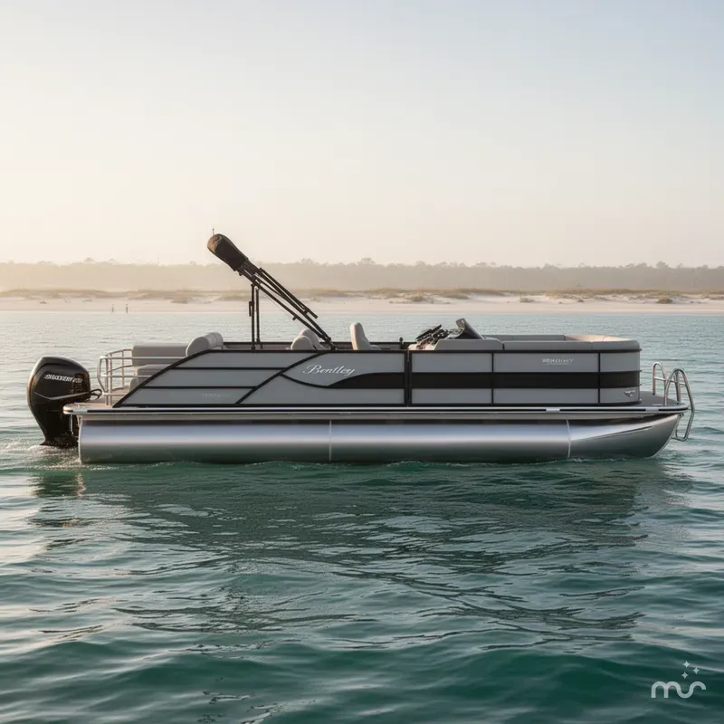 Slide: The Image of Bentley Pontoons Legacy QSB 2025 - 1