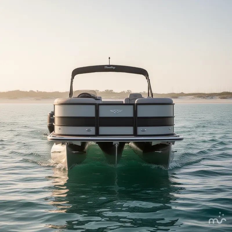 Slide: The Image of Bentley Pontoons Legacy QSB 2025 - 3