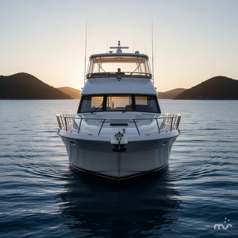 Slide: The Image of Meridian 490 Pilothouse 2005 - 3