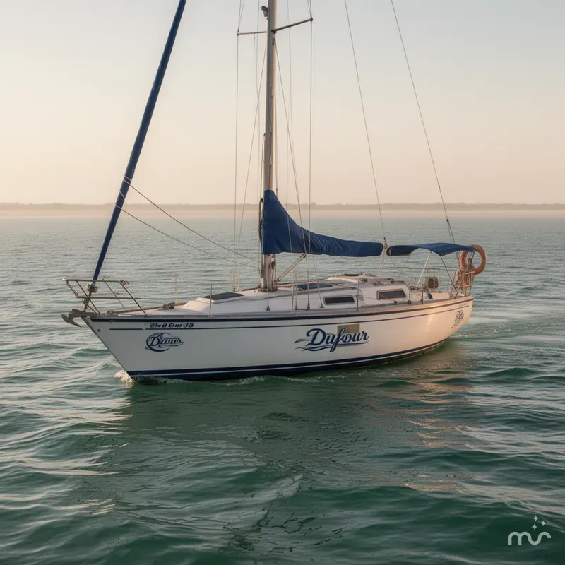 Slide: The Image of Dufour 35 Sloop 1979 - 0