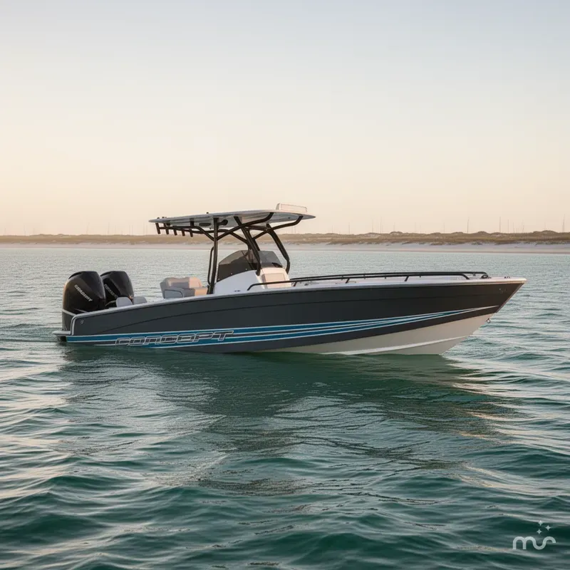 Slide: The Image of Concept Boats 30' Open Deck 2021 - 0