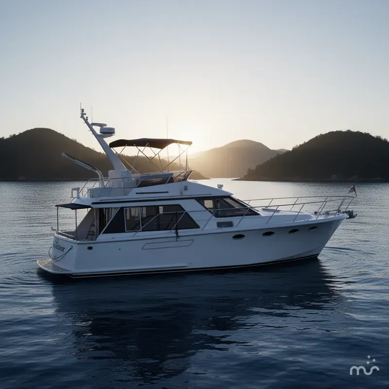 Slide: The Image of Ocean Alexander 39 Sedan 1986 - 0