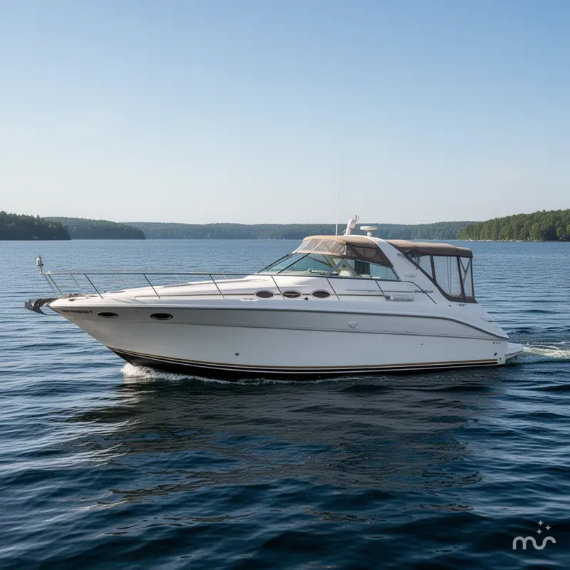 Slide: The Image of Sea Ray 370 Sundancer 1996 - 1