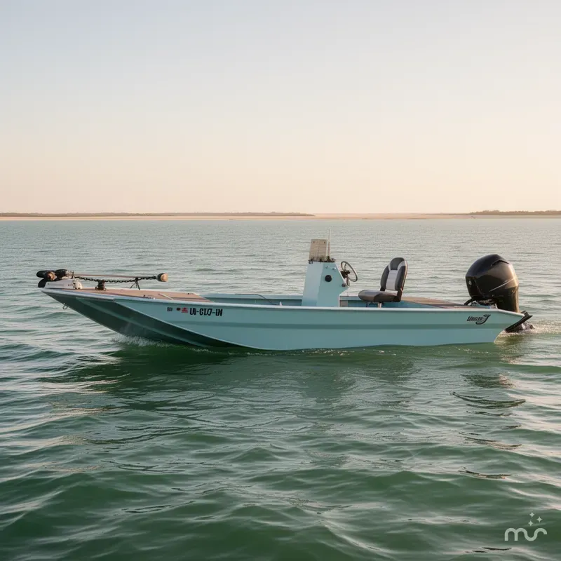 Slide: The Image of Custom Uncle J 19 Bay Center Console Aluminum 2022 - 1