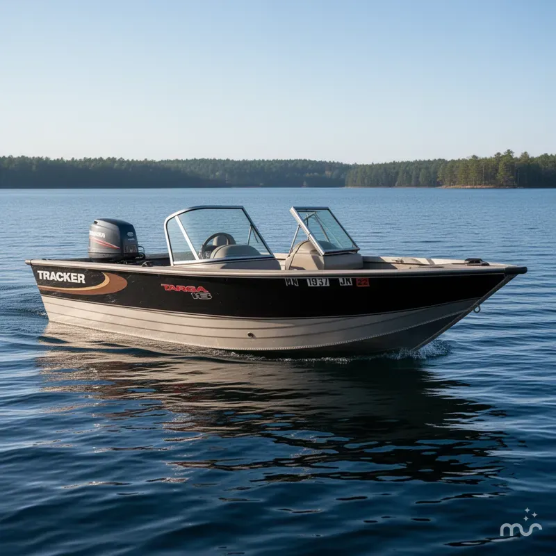 Slide: The Image of Tracker Multi-Species Deep V Boats Targa 185 WT 1998 - 0