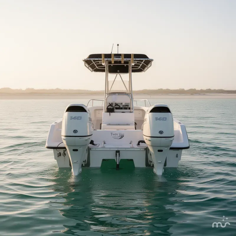 Slide: The Image of Twin Vee 22 Awesome 22 Center Console 2020 SUZUKI 140s 2005 - 2