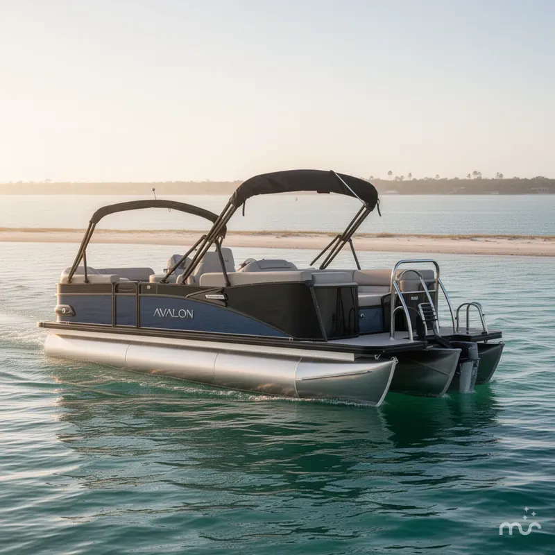 Slide: The Image of Avalon Catalina 23 Quad Lounger 2025 - 1