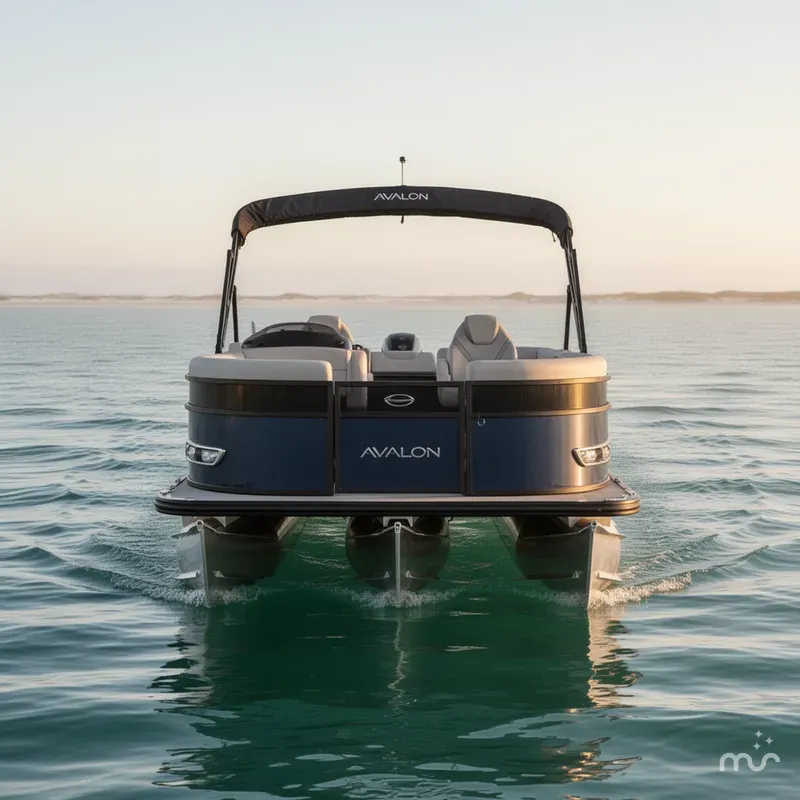 Slide: The Image of Avalon Catalina 23 Quad Lounger 2025 - 2
