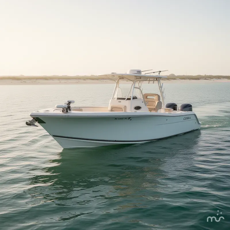 Slide: The Image of Cobia 296 Center Console 2013 - 2