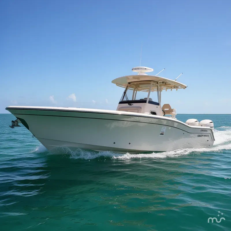 Slide: The Image of Grady-White 281 Coastal Explorer 2025 - 2