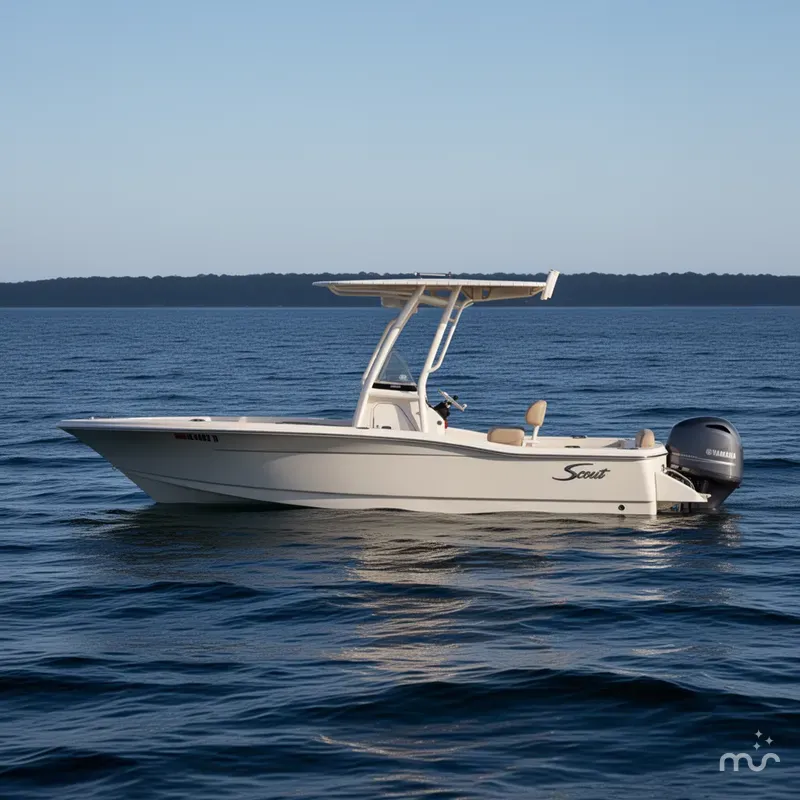 Slide: The Image of Scout 195 Sportfish 2023 - 2