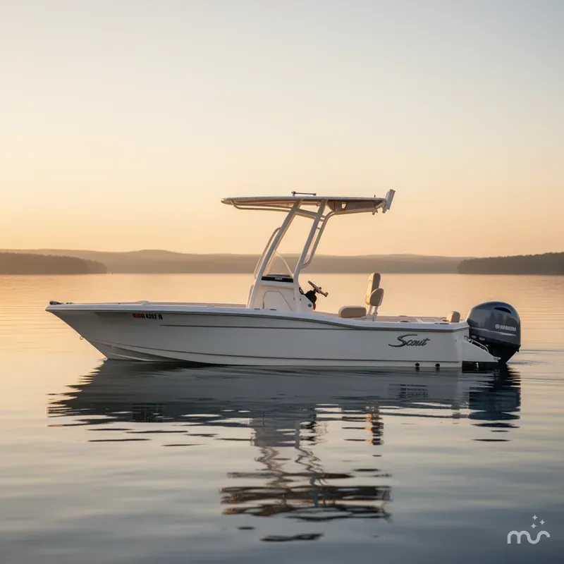 Slide: The Image of Scout 195 Sportfish 2023 - 2