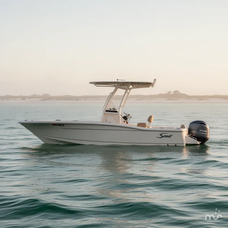 Slide: The Image of Scout 195 Sportfish 2023 - 2