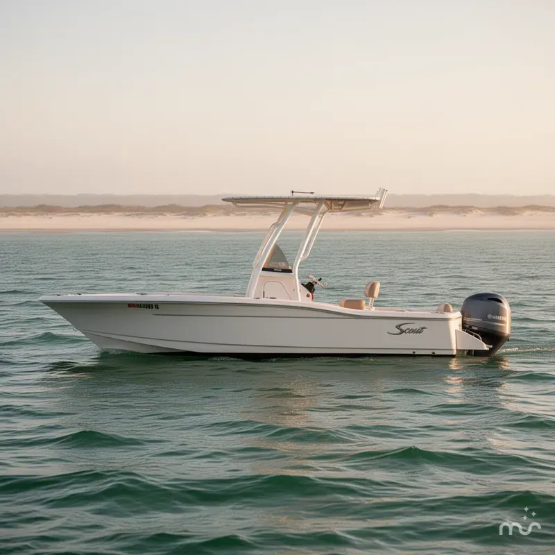Slide: The Image of Scout 195 Sportfish 2023 - 2