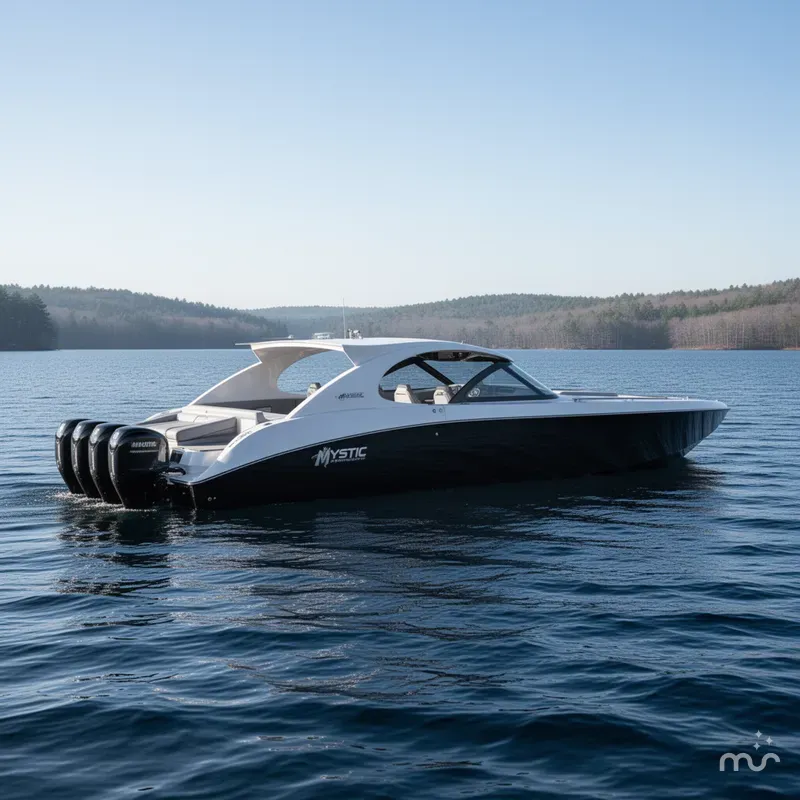 Slide: The Image of Mystic Powerboats M5200 2023 - 0