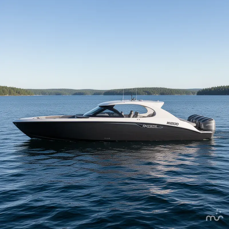Slide: The Image of Mystic Powerboats M5200 2023 - 1