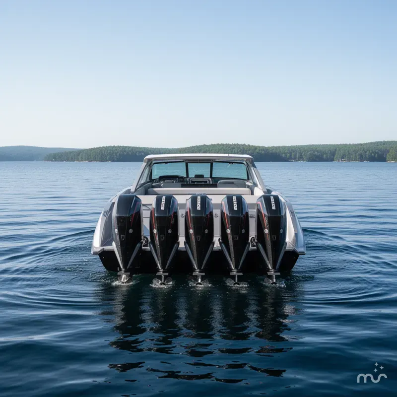 Slide: The Image of Mystic Powerboats M5200 2023 - 2