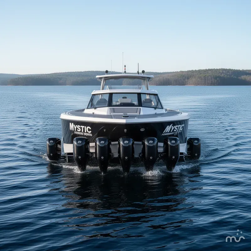 Slide: The Image of Mystic Powerboats M5200 2023 - 3