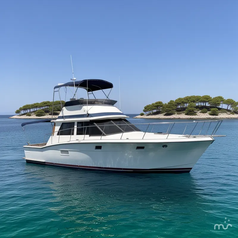 Slide: The Image of Trojan 36 Sport Fish 1972 - 2