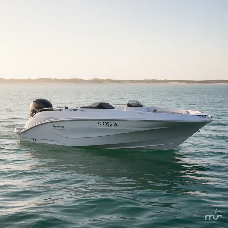 Slide: The Image of Hurricane SunDeck Sport 205 OB 2022 - 0