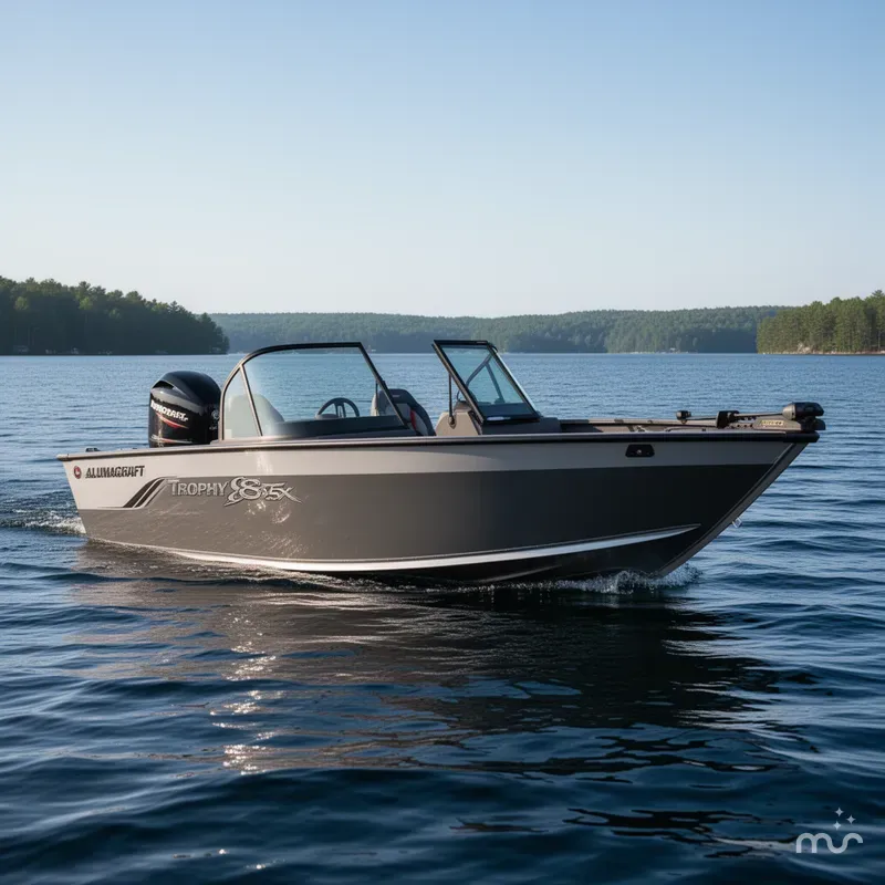 Slide: The Image of Alumacraft Trophy 185X Sport Rotax S 2025 - 0